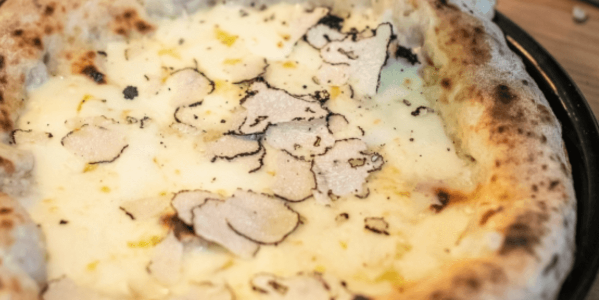 Pizza Oro Nero - Nonna Maria | Authentic Neapolitan Cuisine Delivery in Monaco